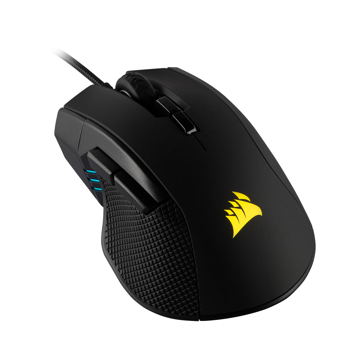 CORSAIR IRONCLAW RGB Gaming Mouse, Wired, Backlit RGB LED, 18000 DPI, Optical