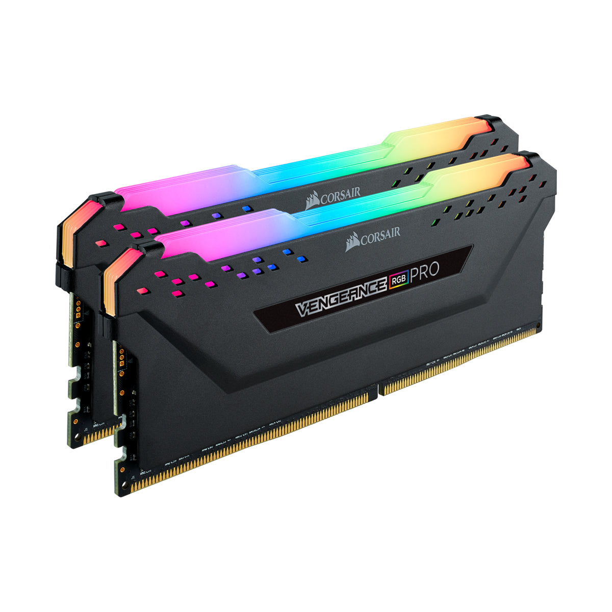 CORSAIR VENGEANCE RGB PRO 32GB (2x16GB) DDR4 3000 (PC4-24000) C16 Desktop memory – Black