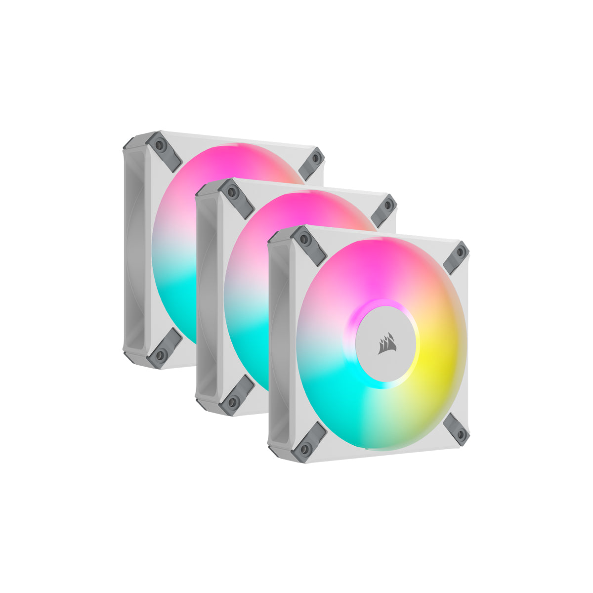 CORSAIR AF120 RGB ELITE Tripla Bianca