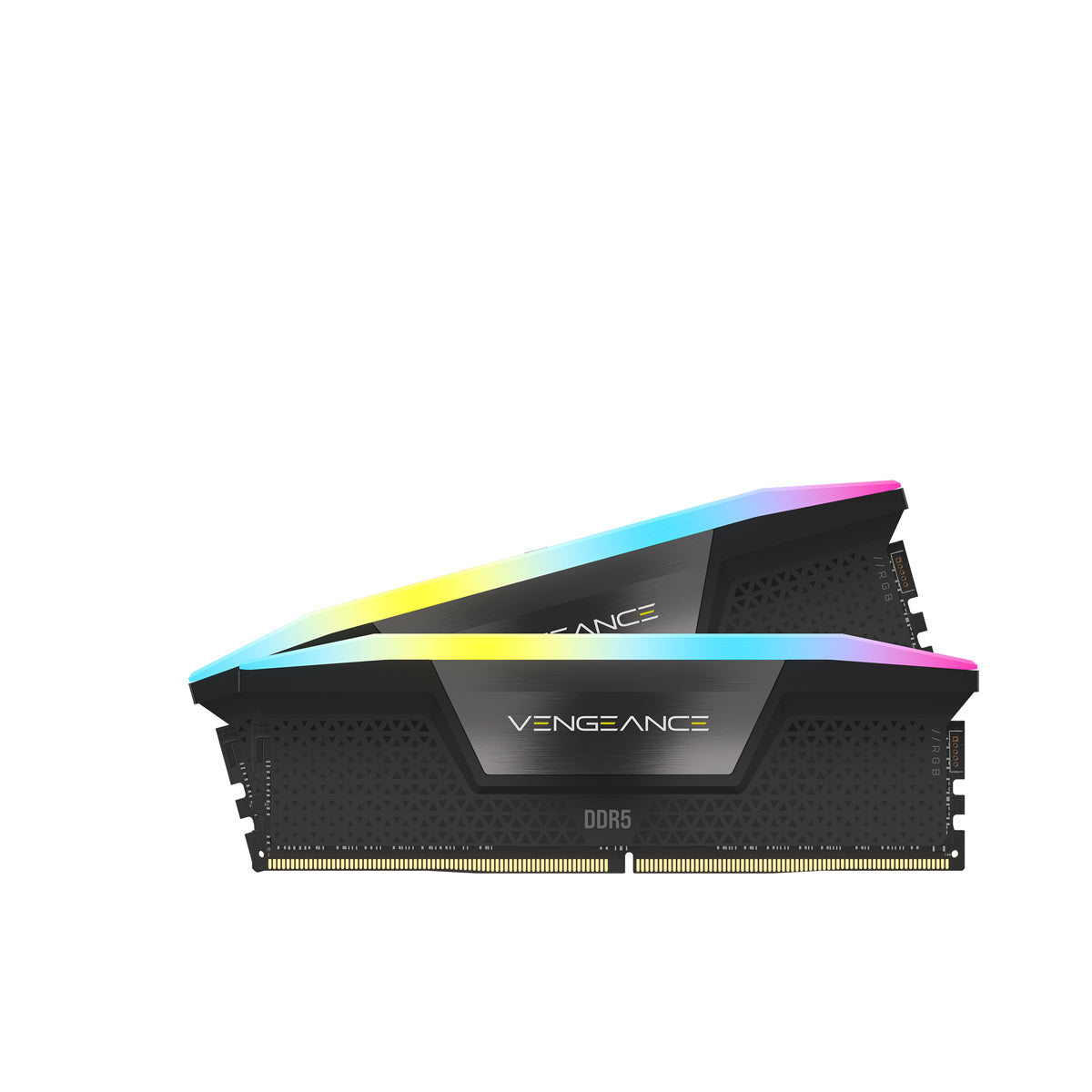 CORSAIR VENGEANCE RGB DDR5 32GB (2 x 16GB) DDR5 7200 CL34-44-44-96 1.45V Intel XMP - BLACK