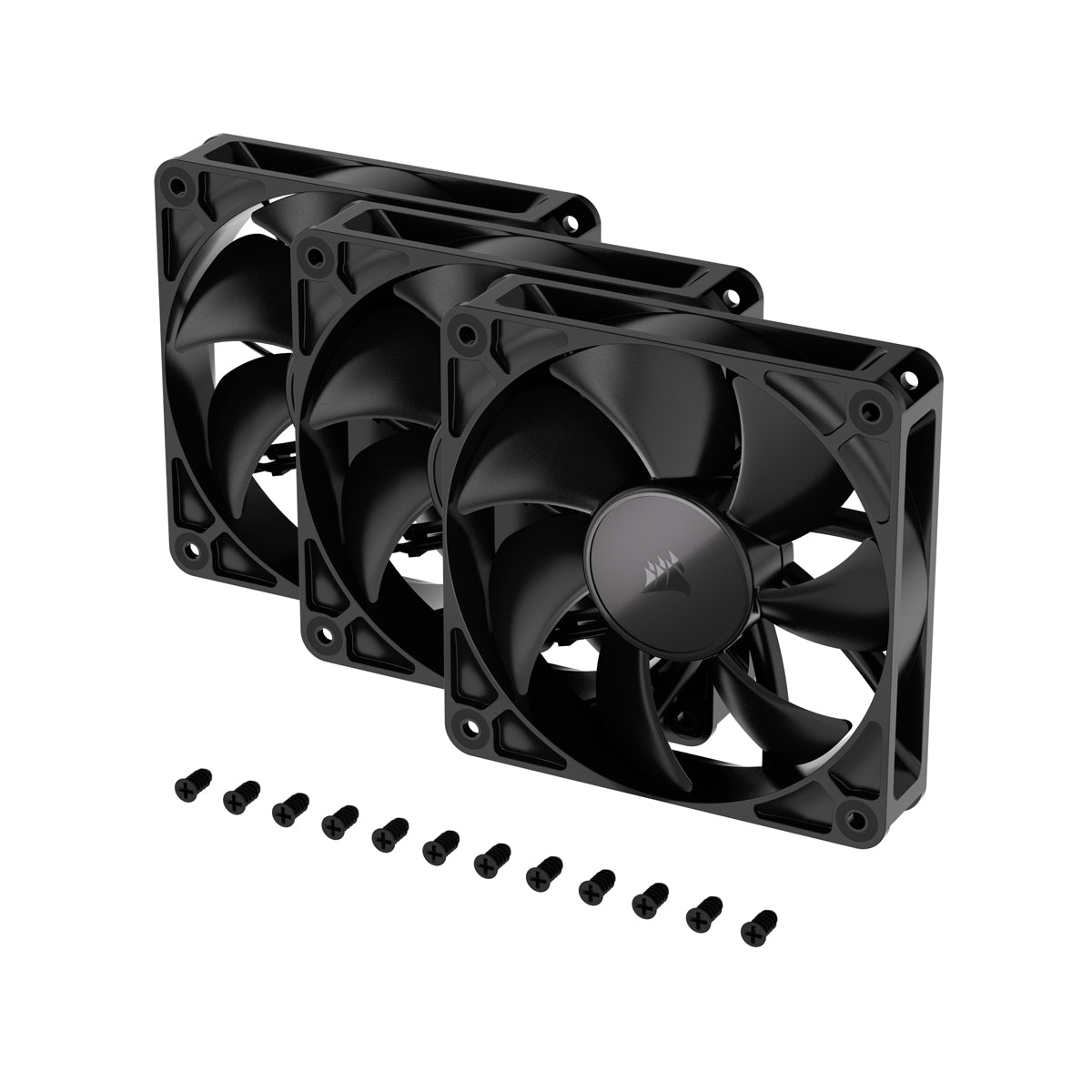 CORSAIR RS120, 120mm Fan, Triple Pack