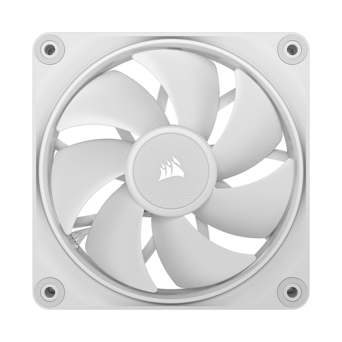 CORSAIR LX RGB Series, iCUE LINK LX120 RGB White, 120mm RGB Fan, Single Fan