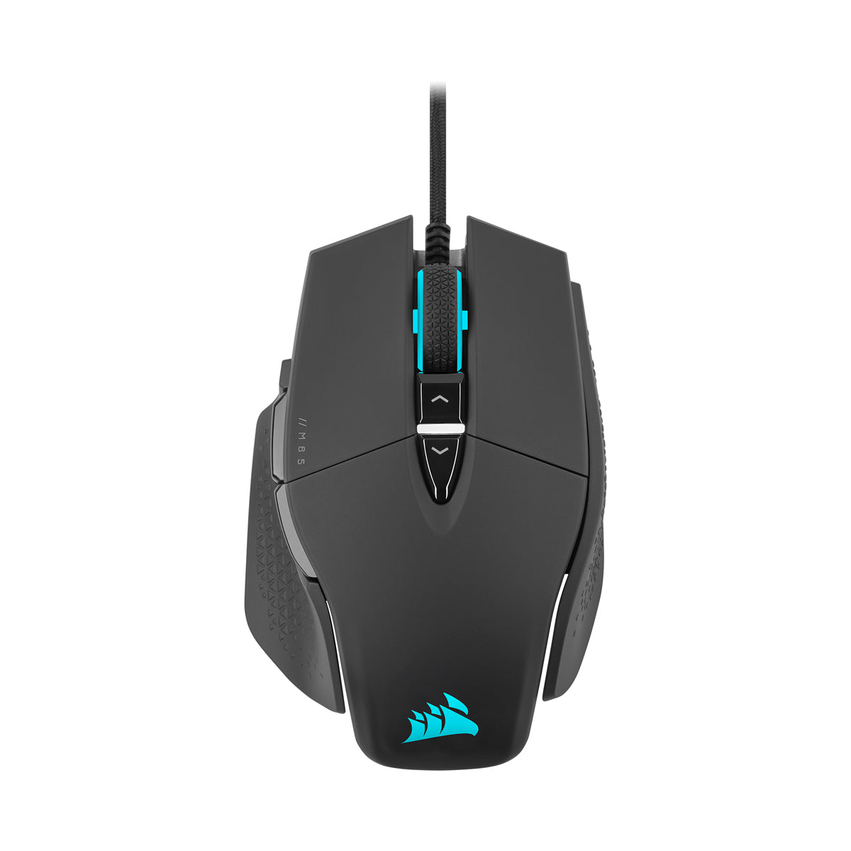 CORSAIR M65 RGB ULTRA Gaming Mouse, Backlit RGB LED, Optical, Silver ALU, Black
