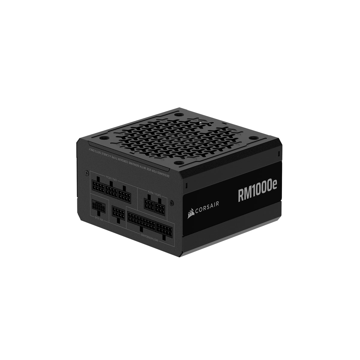 Corsair RMe Series, RM1000e, 1000 Watt, ATX 3.1, PCIe 5.1, Cybenetics Gold Certified, Fully Modular Power Supply