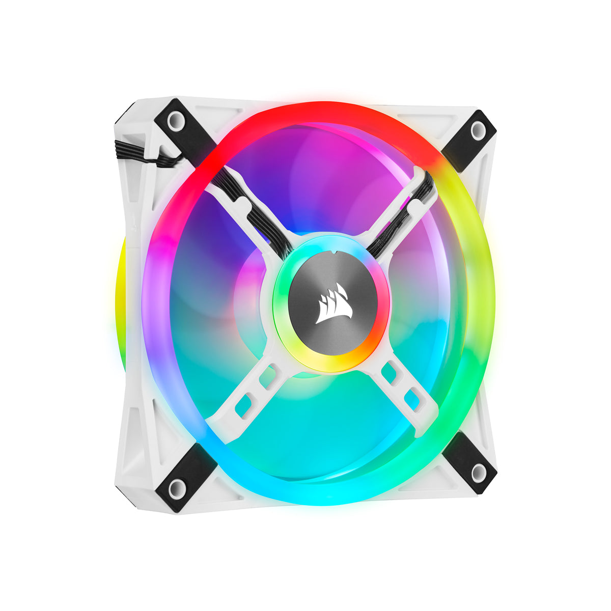 CORSAIR QL120 RGB White Triple