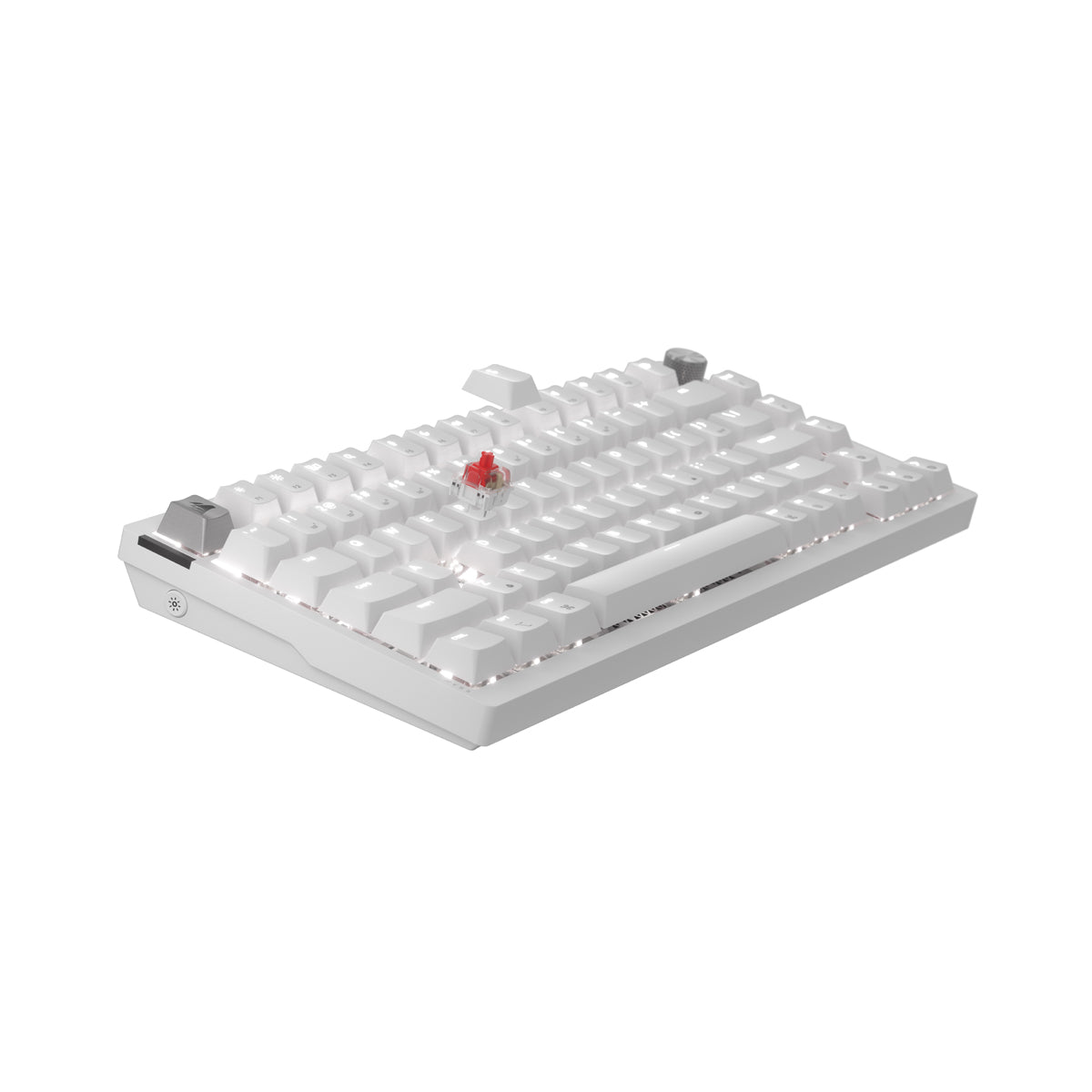 Tastiera gaming meccanica CORSAIR K65 PLUS WIRELESS 75% RGB per MAC e PC - Bianco brina