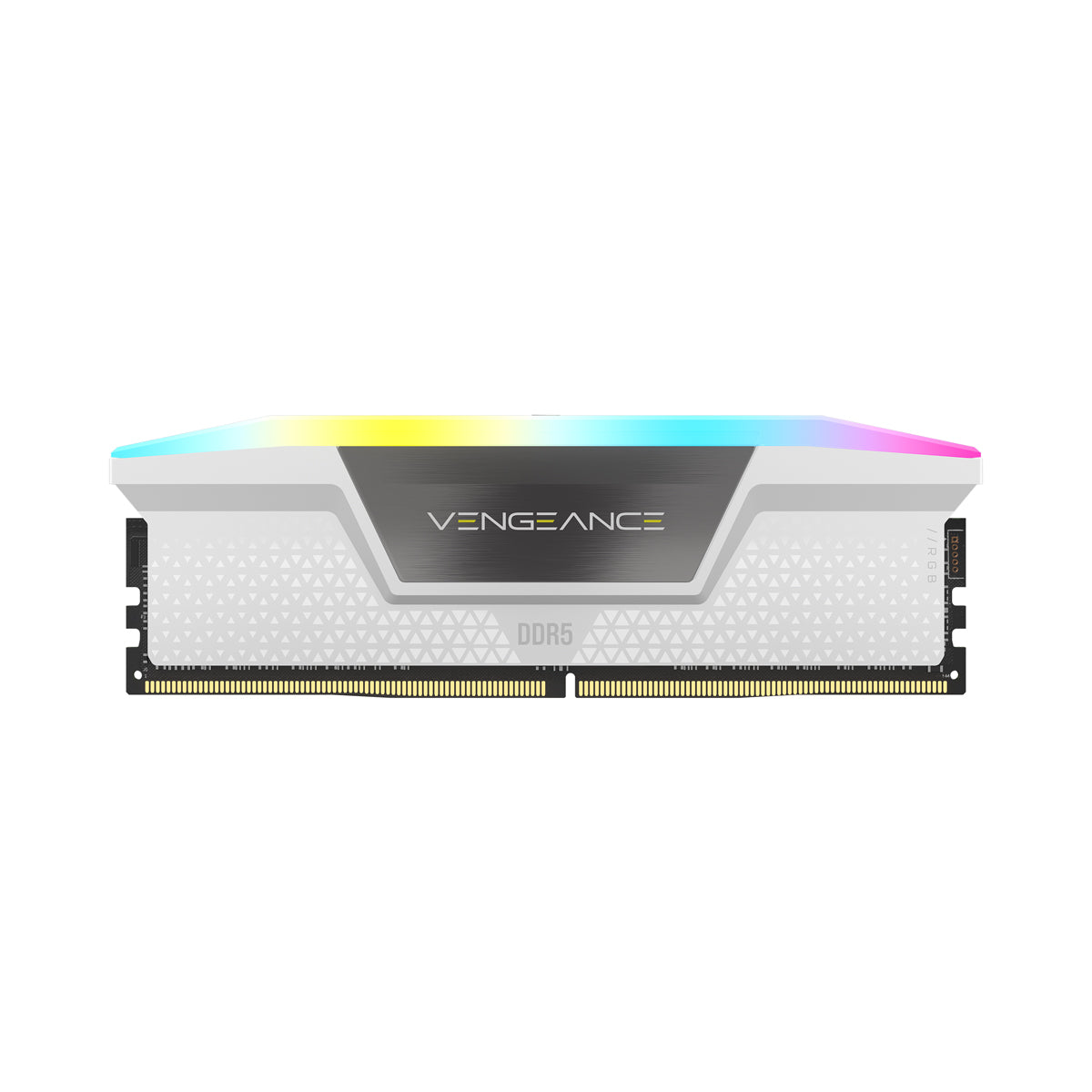 CORSAIR VENGEANCE RGB DDR5 64GB (2 x 32GB) DDR5 6400 CL32-40-40-84 1.40V Intel XMP - WHITE