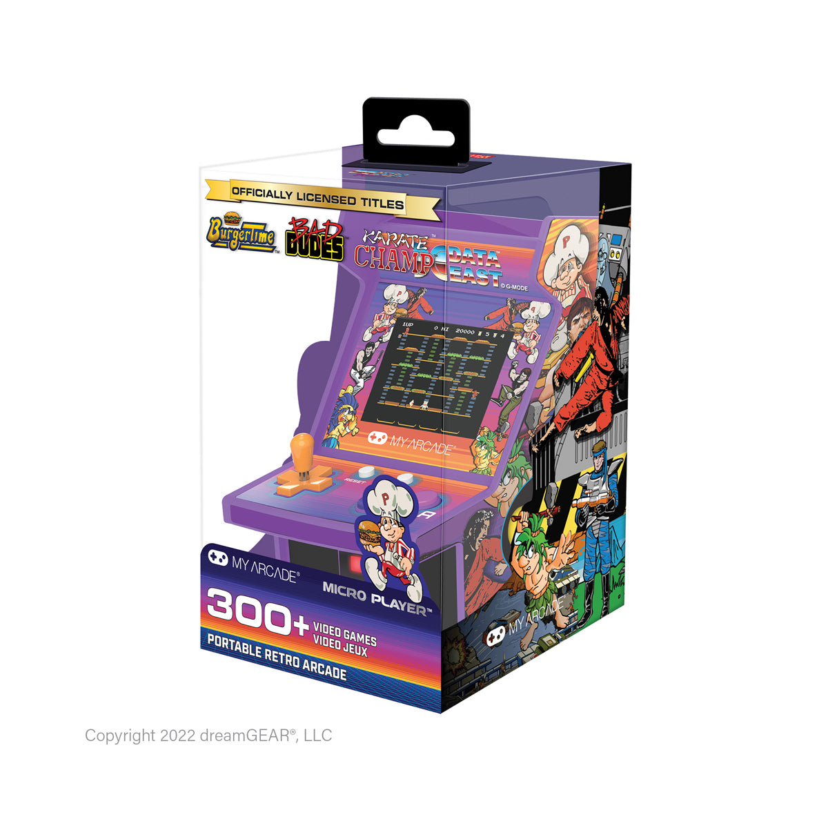 MICRO PLAYER 6.8" DATA EAST BURGER TIME