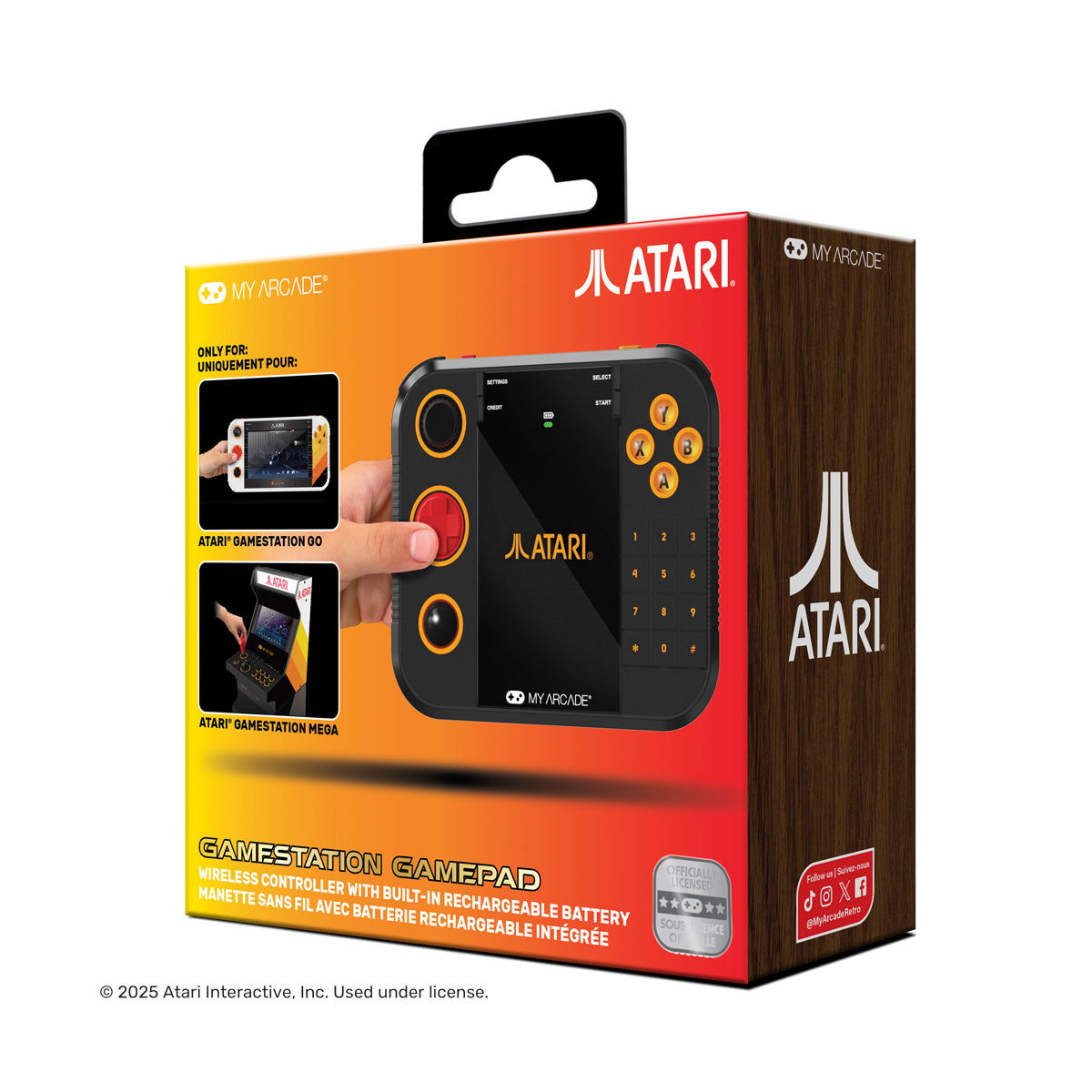GAMESTATION GAMEPAD ATARI WIRELESS CONTR