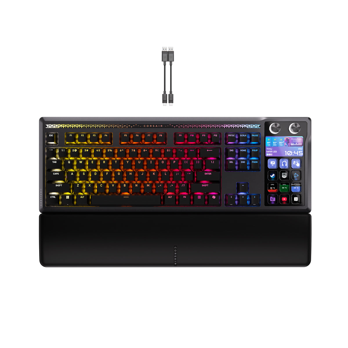 CORSAIR GALLEON 100 SD - Tastiera meccanica integrata Stream Deck