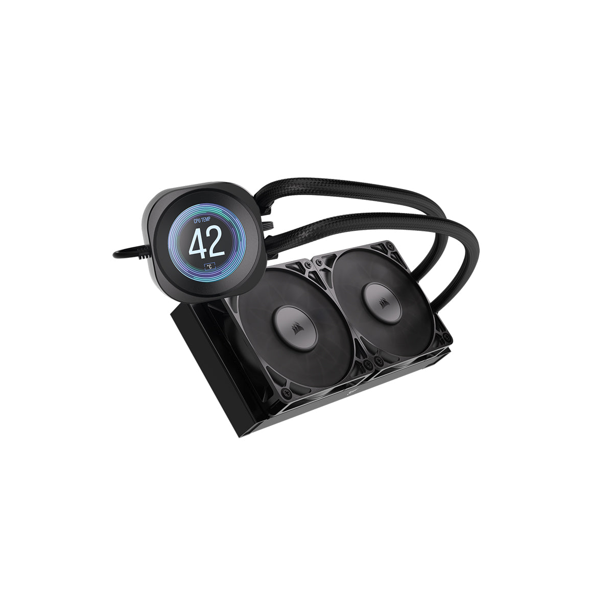 CORSAIR NAUTILUS 240 LCD, 240mm Radiator, Liquid CPU Cooler