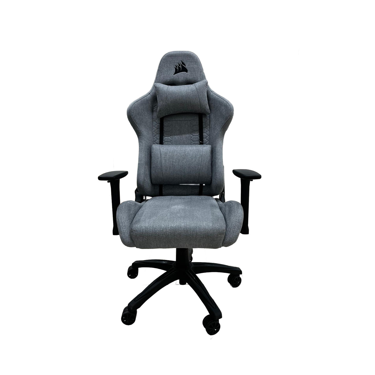 CORSAIR TC100 Gaming Chair, Fabric,GR/GR