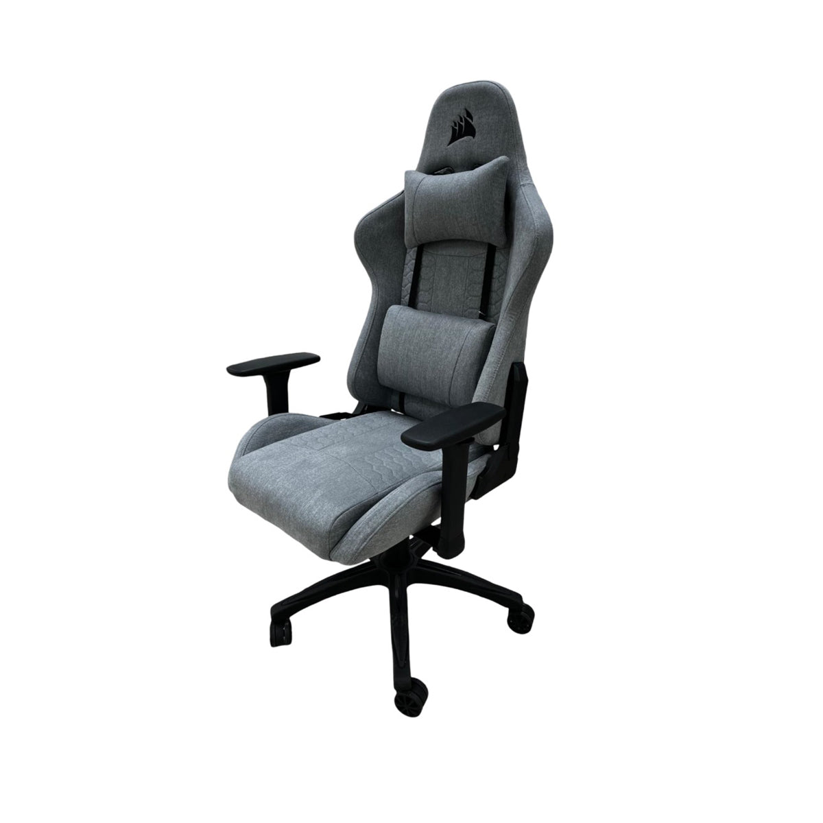CORSAIR TC100 Gaming Chair, Fabric,GR/GR