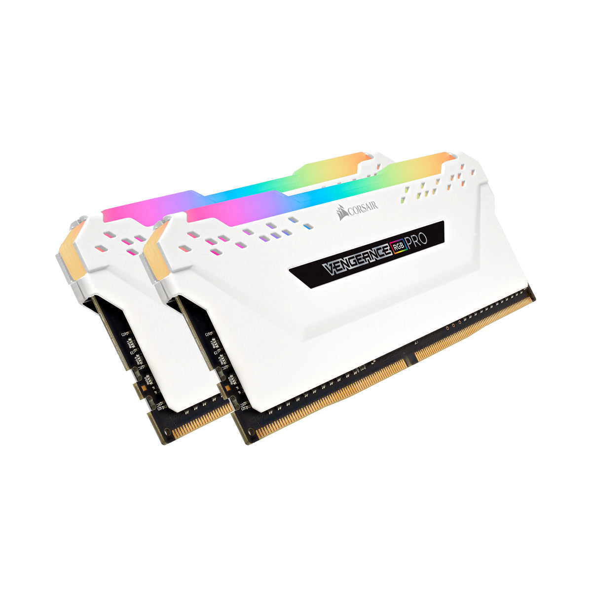CORSAIR VENGEANCE RGB PRO 16GB (2x8GB) DDR4 3200 (PC4-25600) C16 1.35V - White