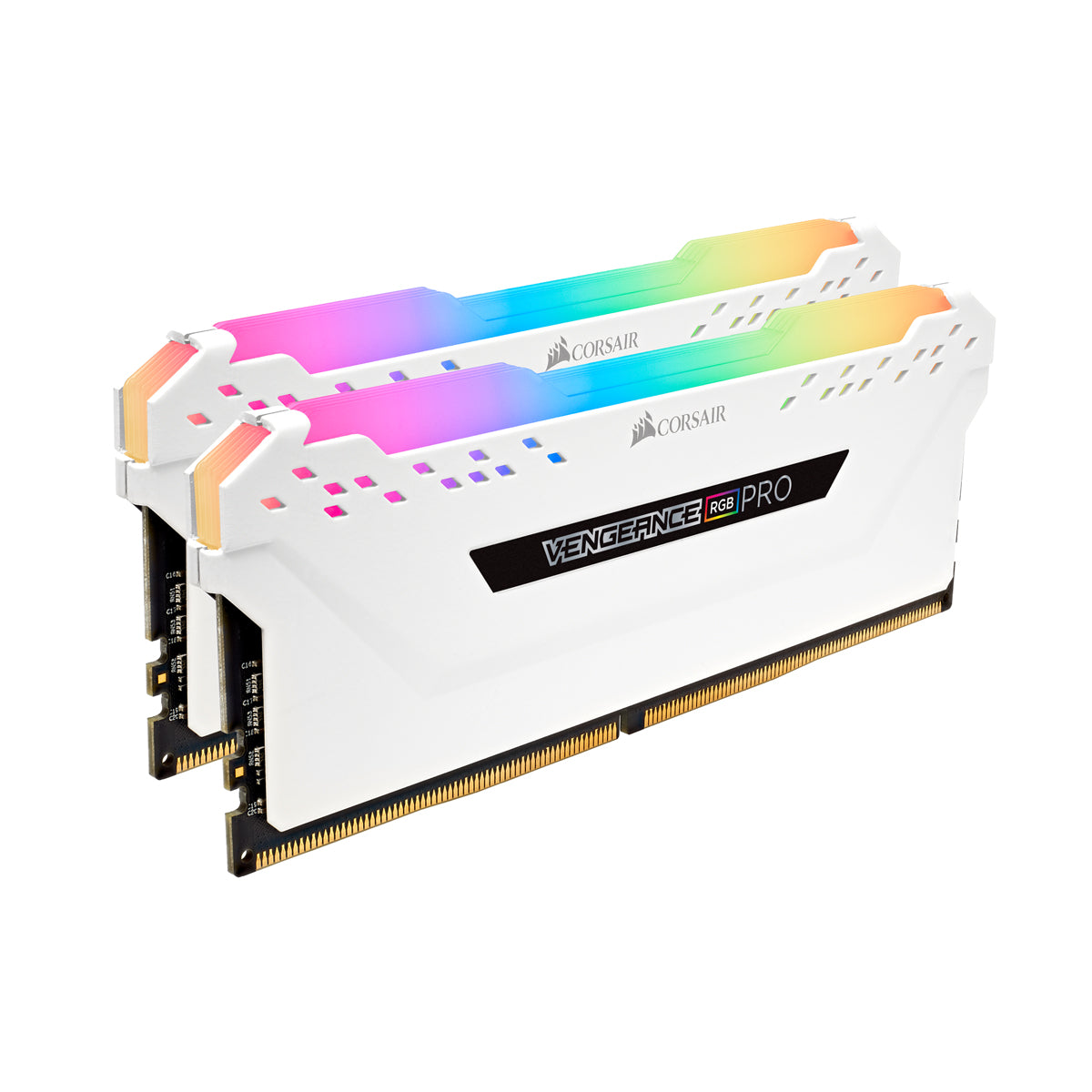 CORSAIR VENGEANCE RGB PRO 16GB (2x8GB) DDR4 3200 (PC4-25600) C16 1.35V - White