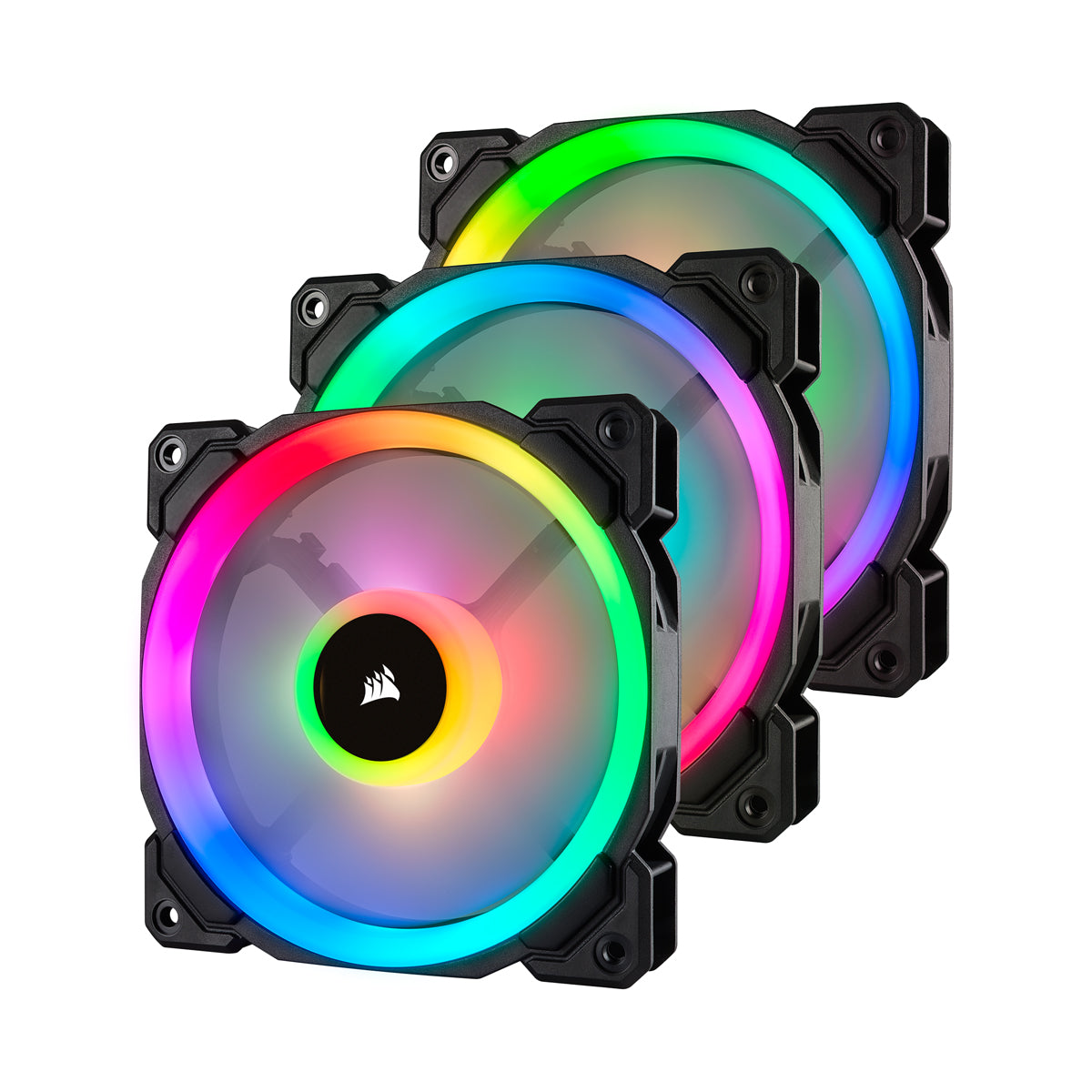 CORSAIR VENTOLA LL120 RGB LED PWM 3 PACK