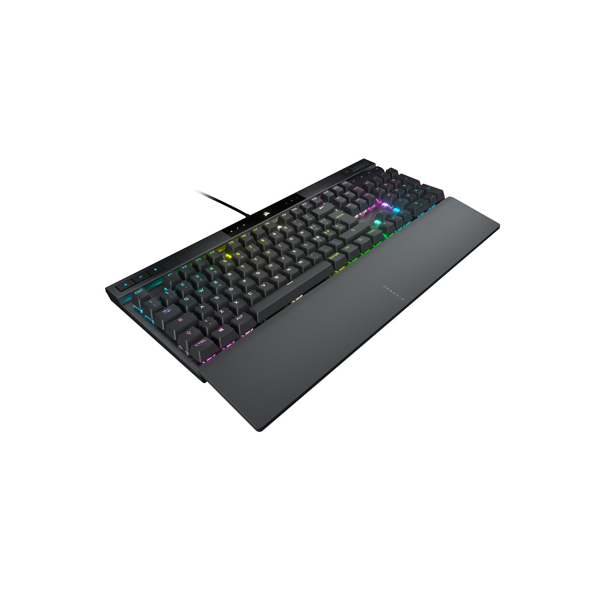 CORSAIR K70 RGB PRO Mechanical Gaming Keyboard, Backlit RGB LED, CHERRY MX Red, Black, Black PC Keycaps