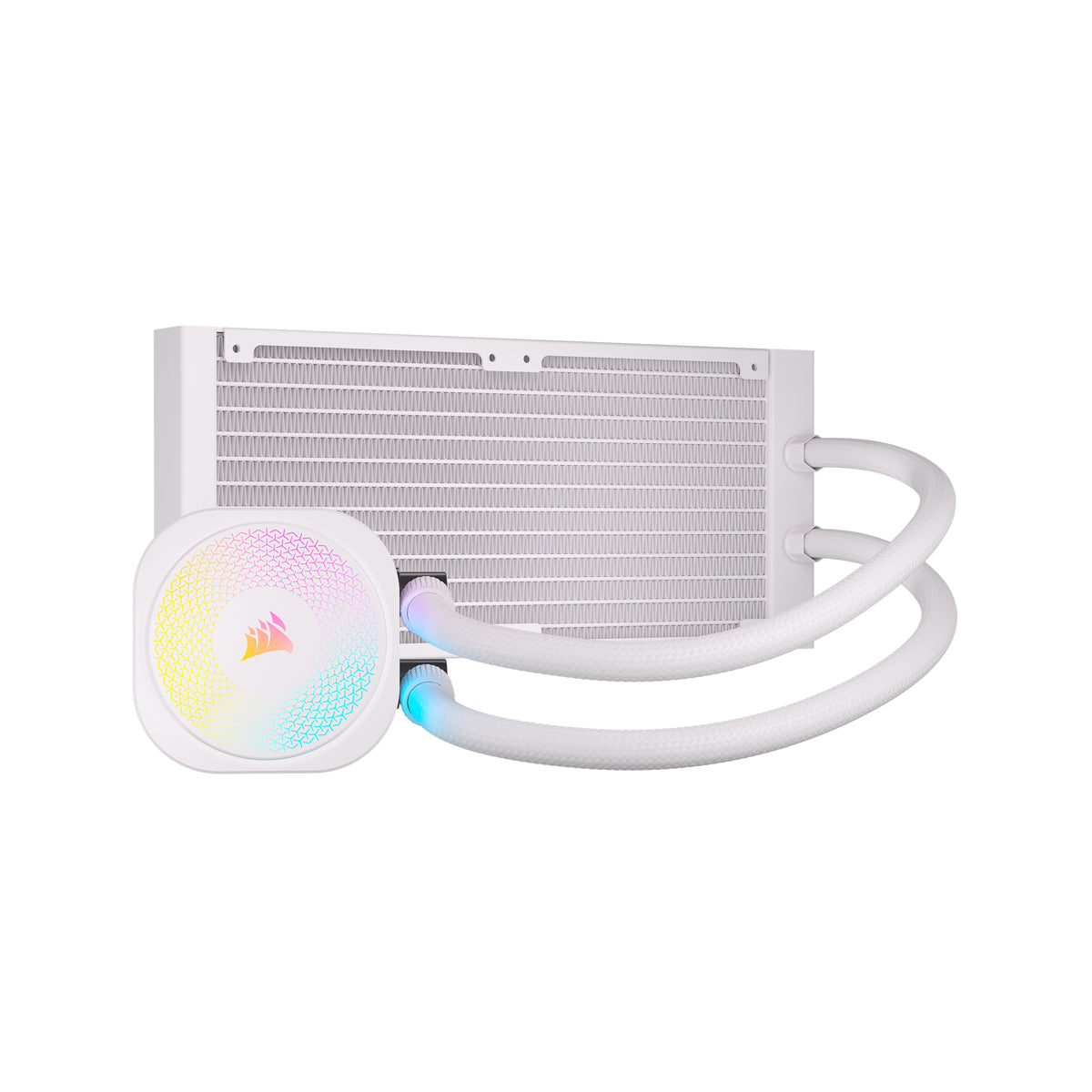 CORSAIR iCUE LINK TITAN 240 RX RGB White AIO, 240mm Radiator, Liquid CPU Cooler