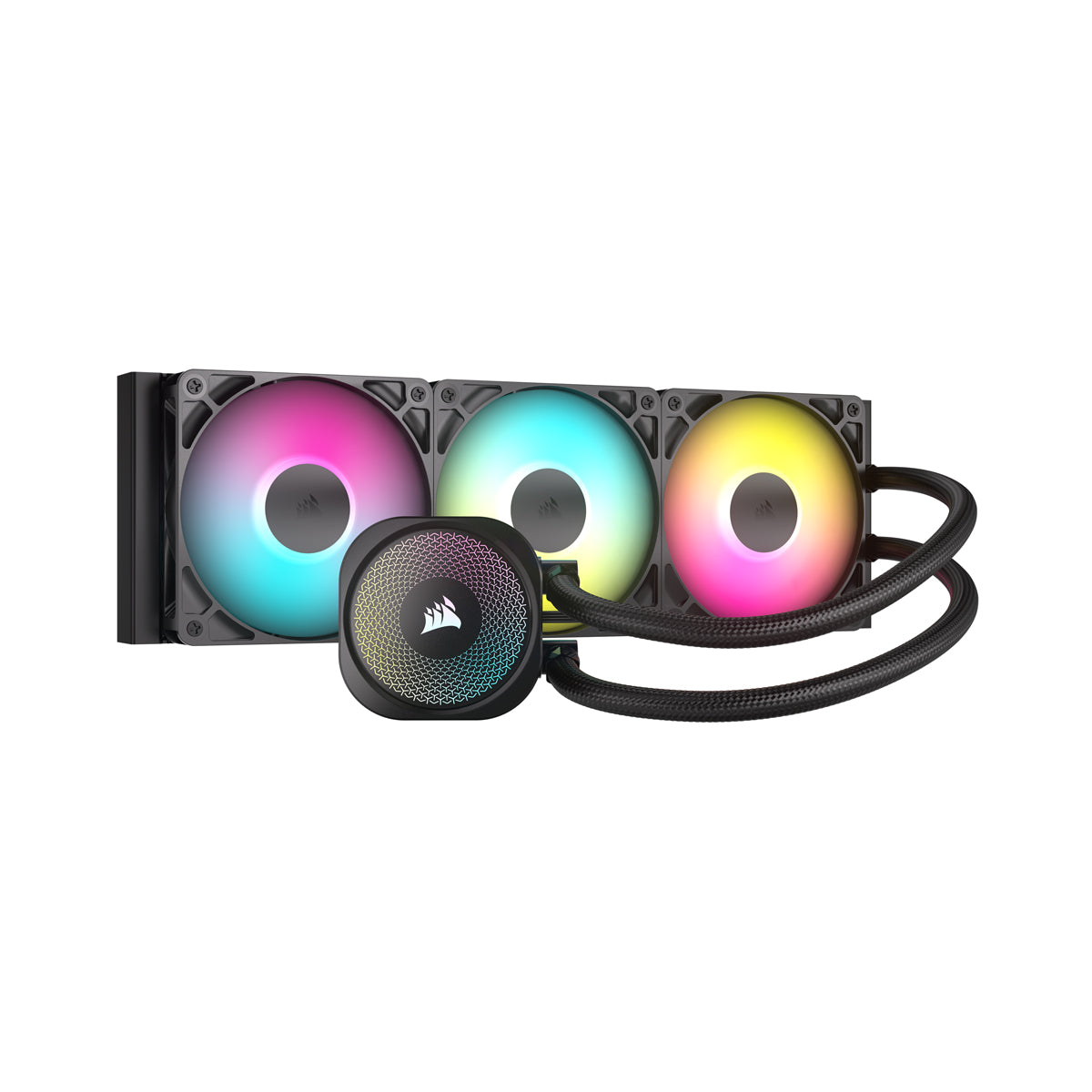 CORSAIR NAUTILUS 360 ARGB, 360mm Radiator, Liquid CPU Cooler