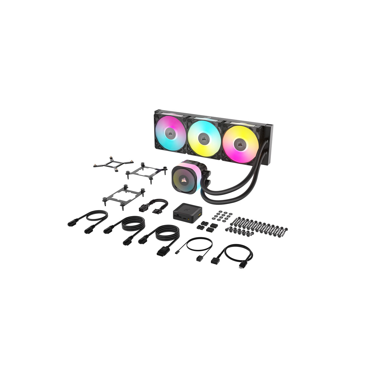 CORSAIR iCUE LINK TITAN 360 RX RGB AIO, 360mm Radiator, Liquid CPU Cooler