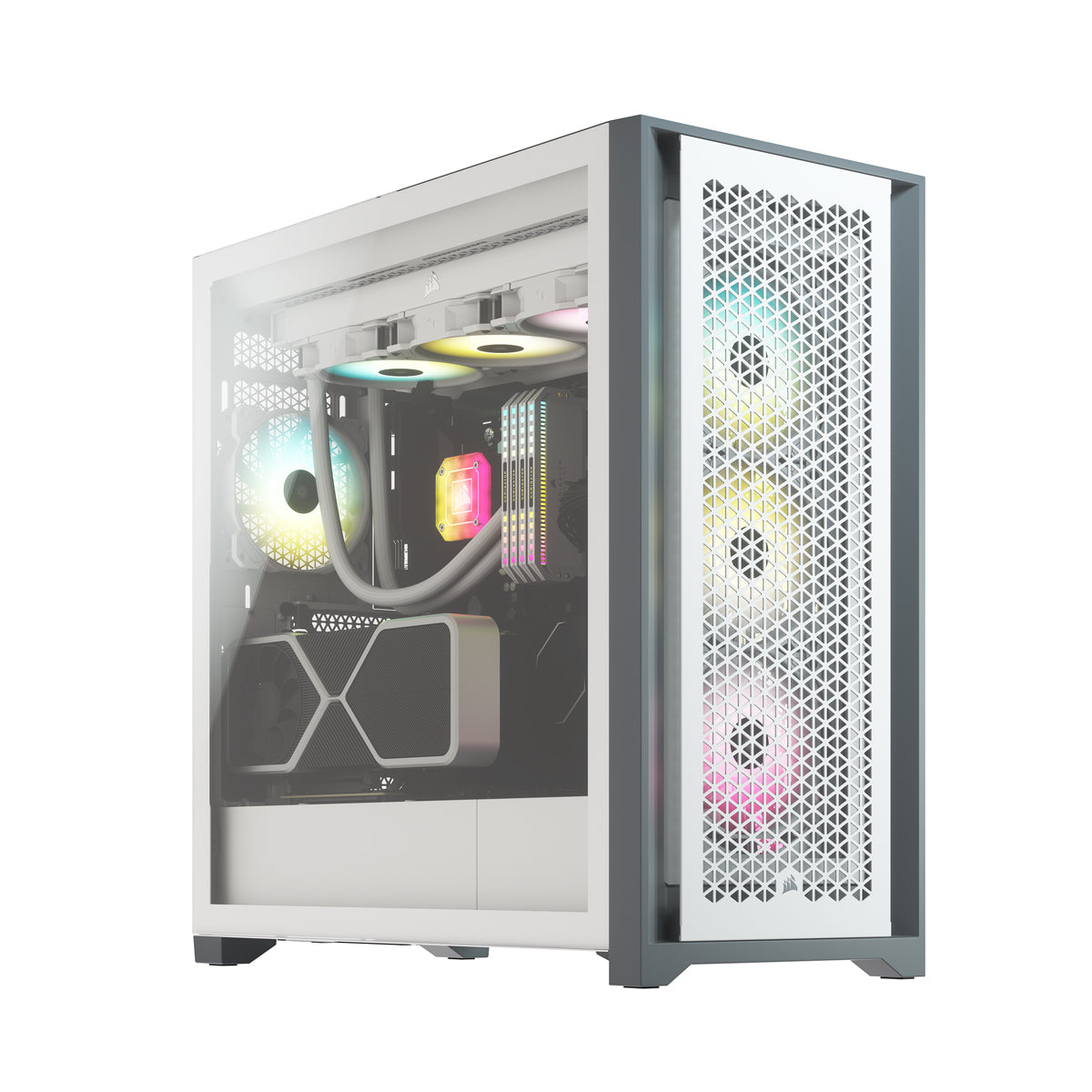 5000D AIRFLOW Tempered Glass Mid-Tower, White