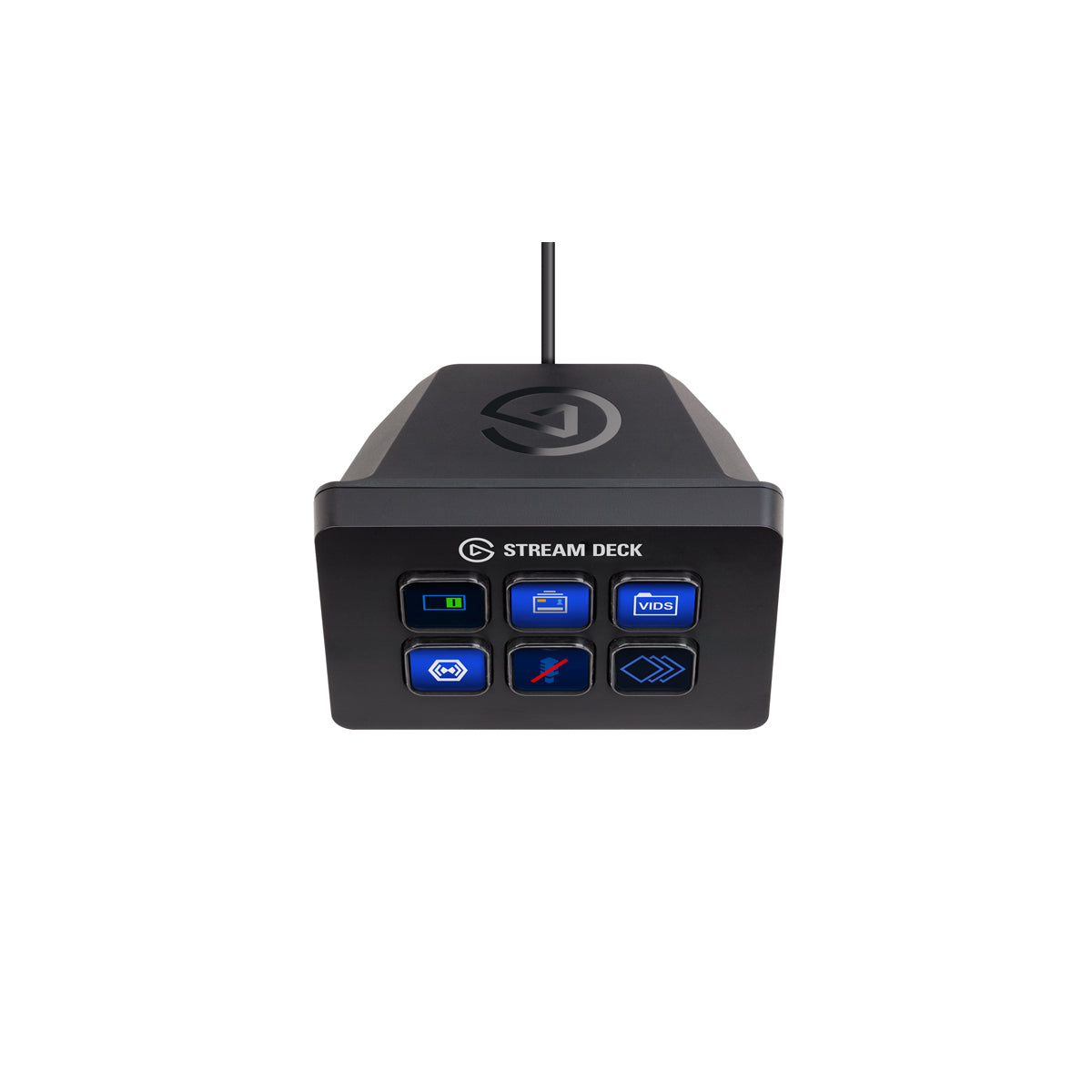 Elgato Stream Deck Mini, 6 fully customizable LCD keys at your fingertips. All poised to trigger unlimited actions upon a single tap