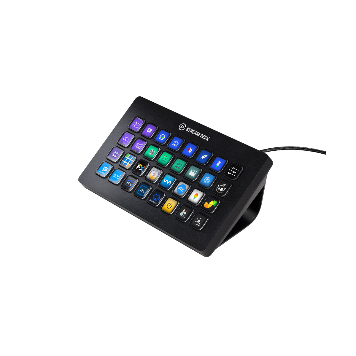 Elgato Stream Deck XL - Advanced Stream Control with 32 customizable LCD keys, for Windows 10 and macOS 10.13 or later