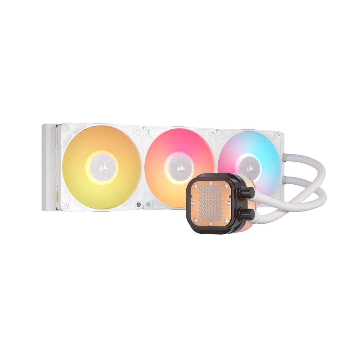 CORSAIR iCUE LINK TITAN 360 RX LCD White AIO, 360mm Radiator, Liquid CPU Cooler