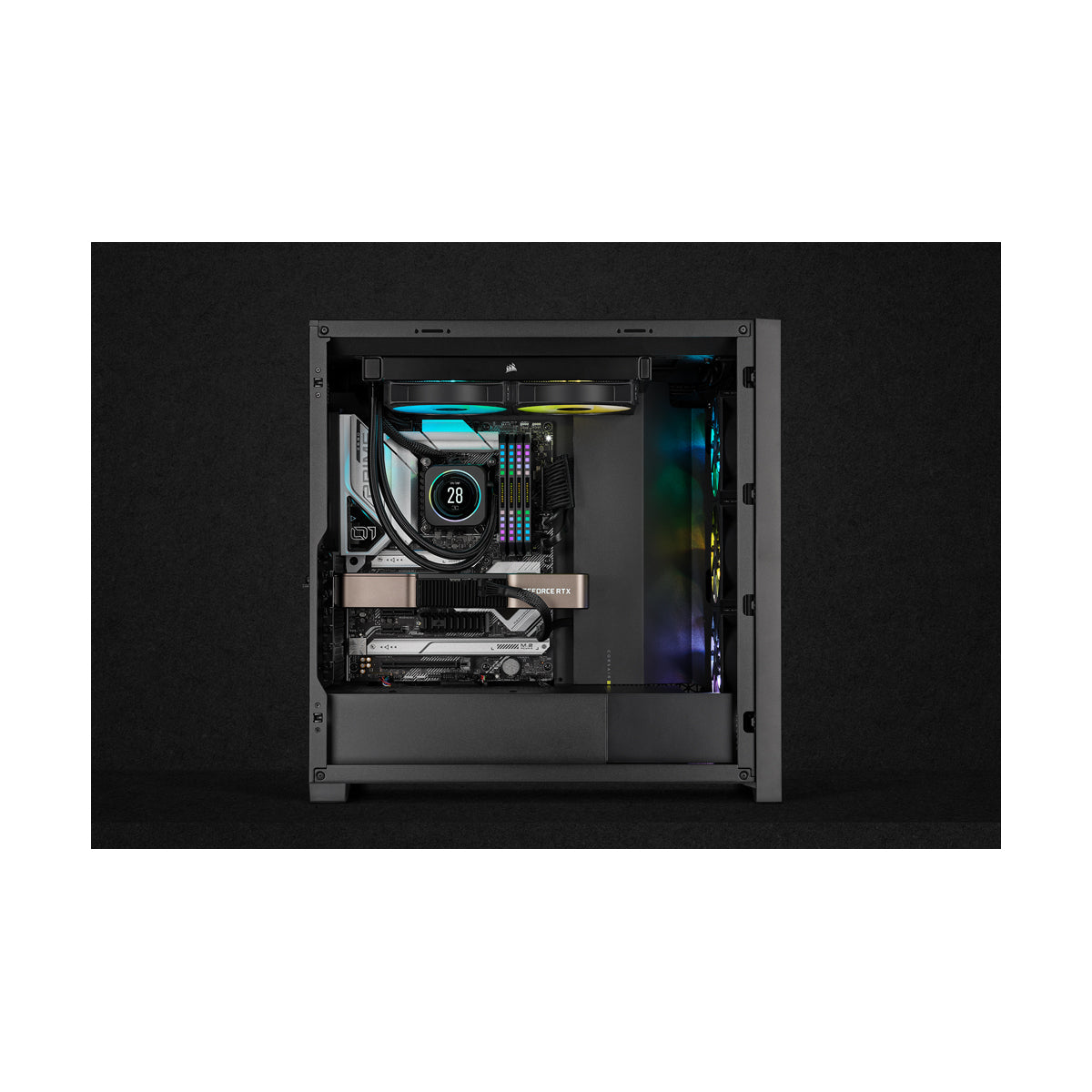 CORSAIR DOMINATOR PLATINUM RGB DDR5 da 32 GB totali (2x16) DDR5 5200 (PC5-41600) C40 1.25V, nero