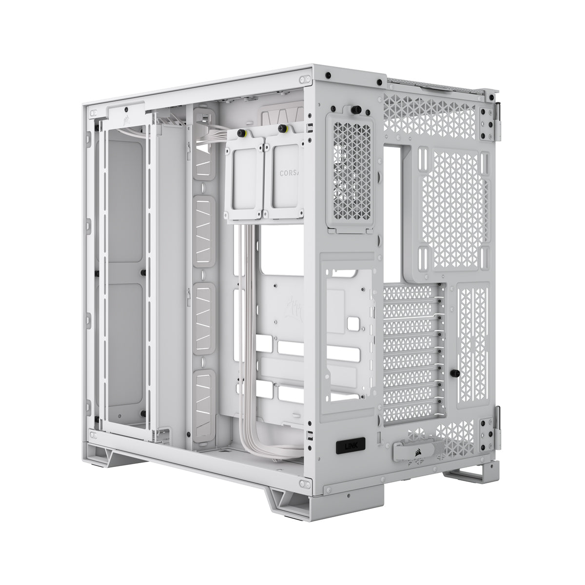 CORSAIR 6500X Tempered Glass Mid-Tower, White