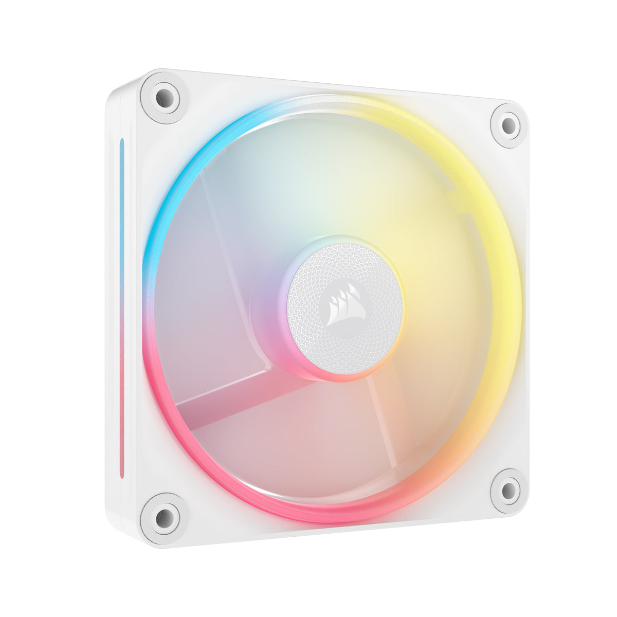 CORSAIR LX-R RGB Series, iCUE LINK LX120-R RGB White, 120mm RGB Fan, Single Fan