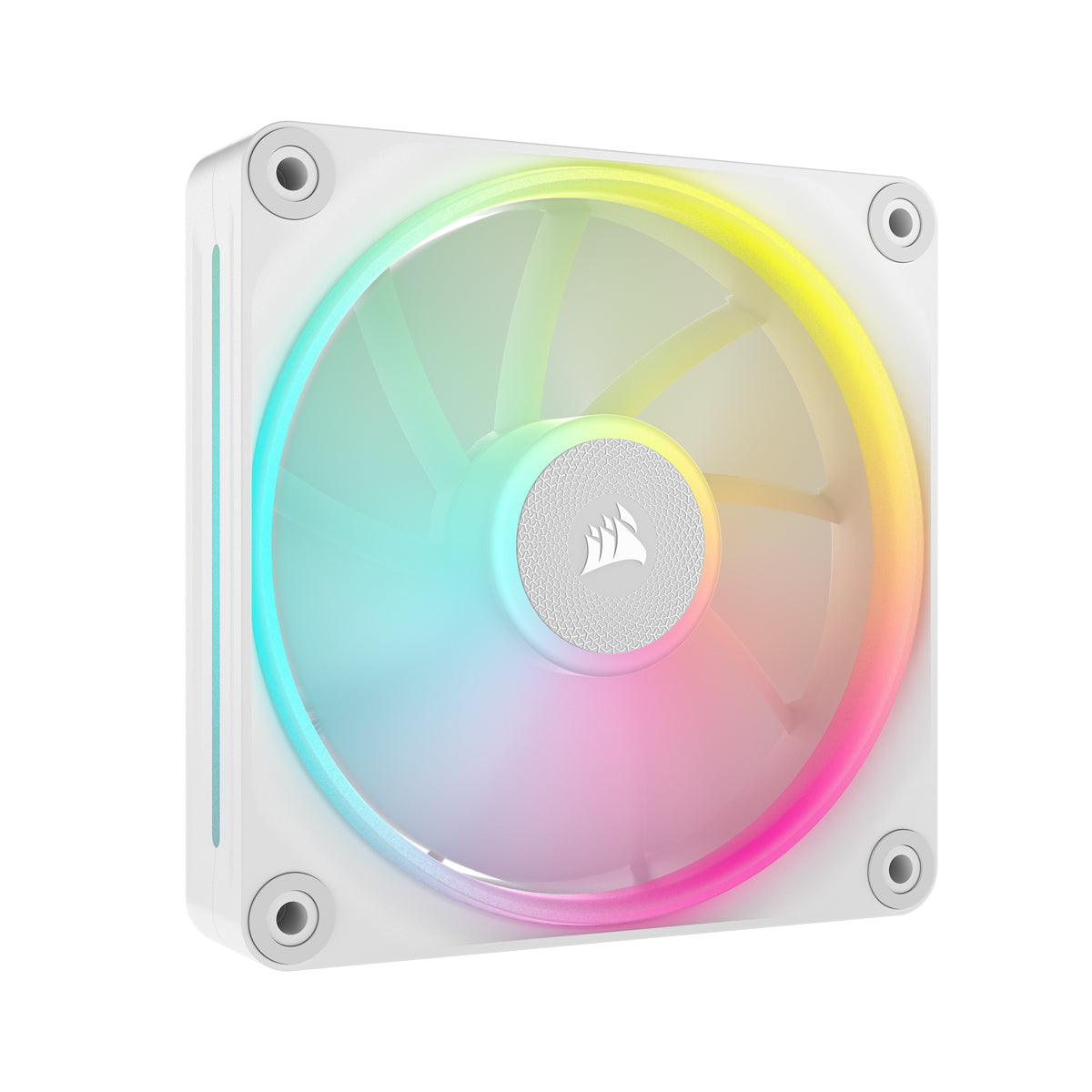 CORSAIR LX RGB Series, iCUE LINK LX120 RGB White, 120mm RGB Fan, Single Fan