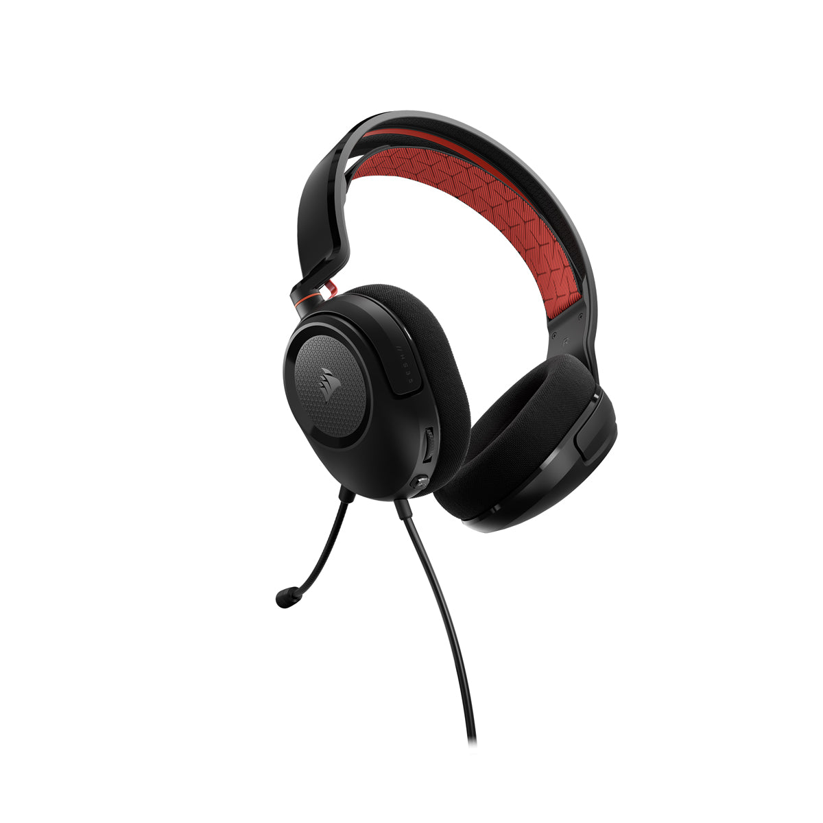 Corsair HS35 v2 Headset, Red