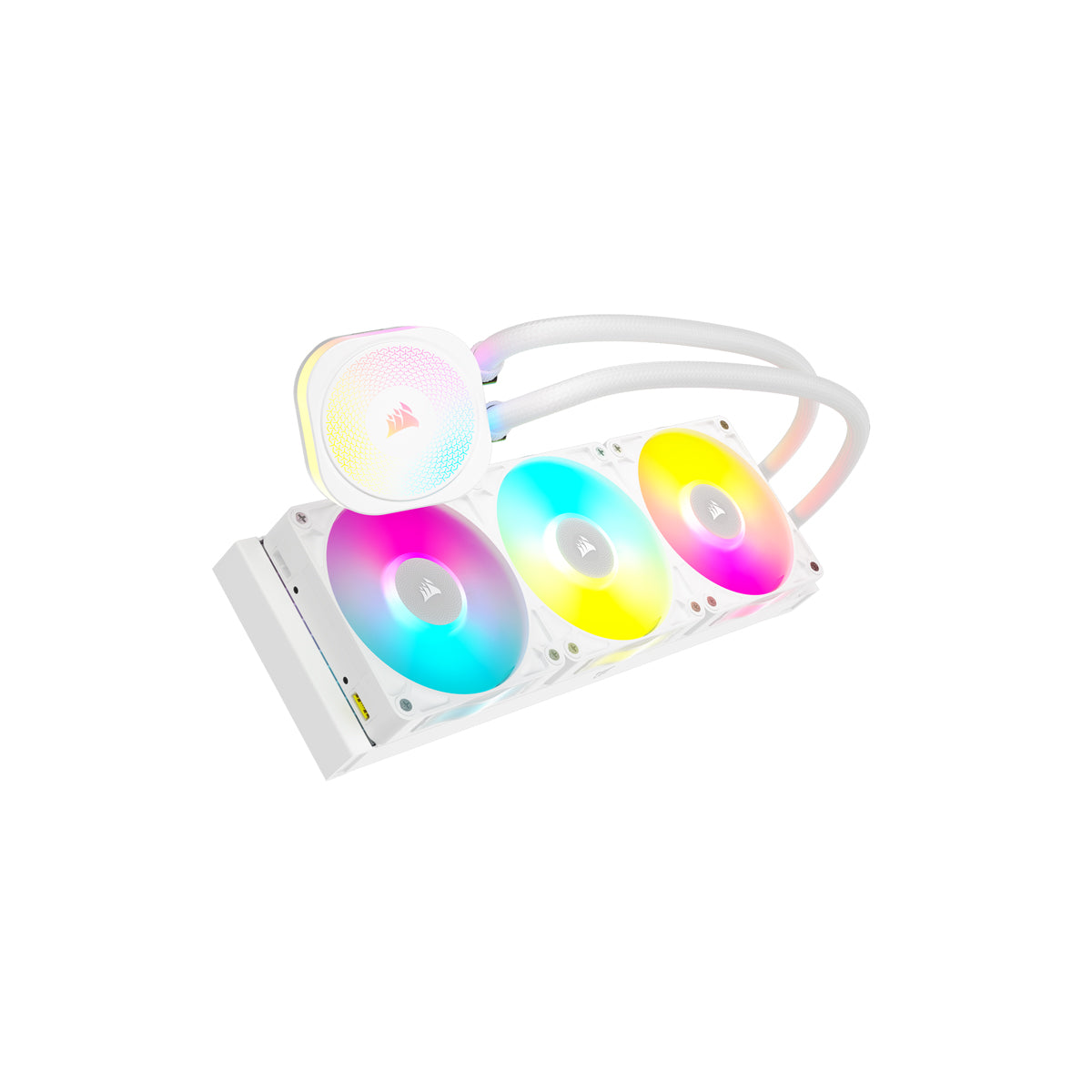 CORSAIR iCUE LINK TITAN 360 RX RGB White AIO, 360mm Radiator, Liquid CPU Cooler