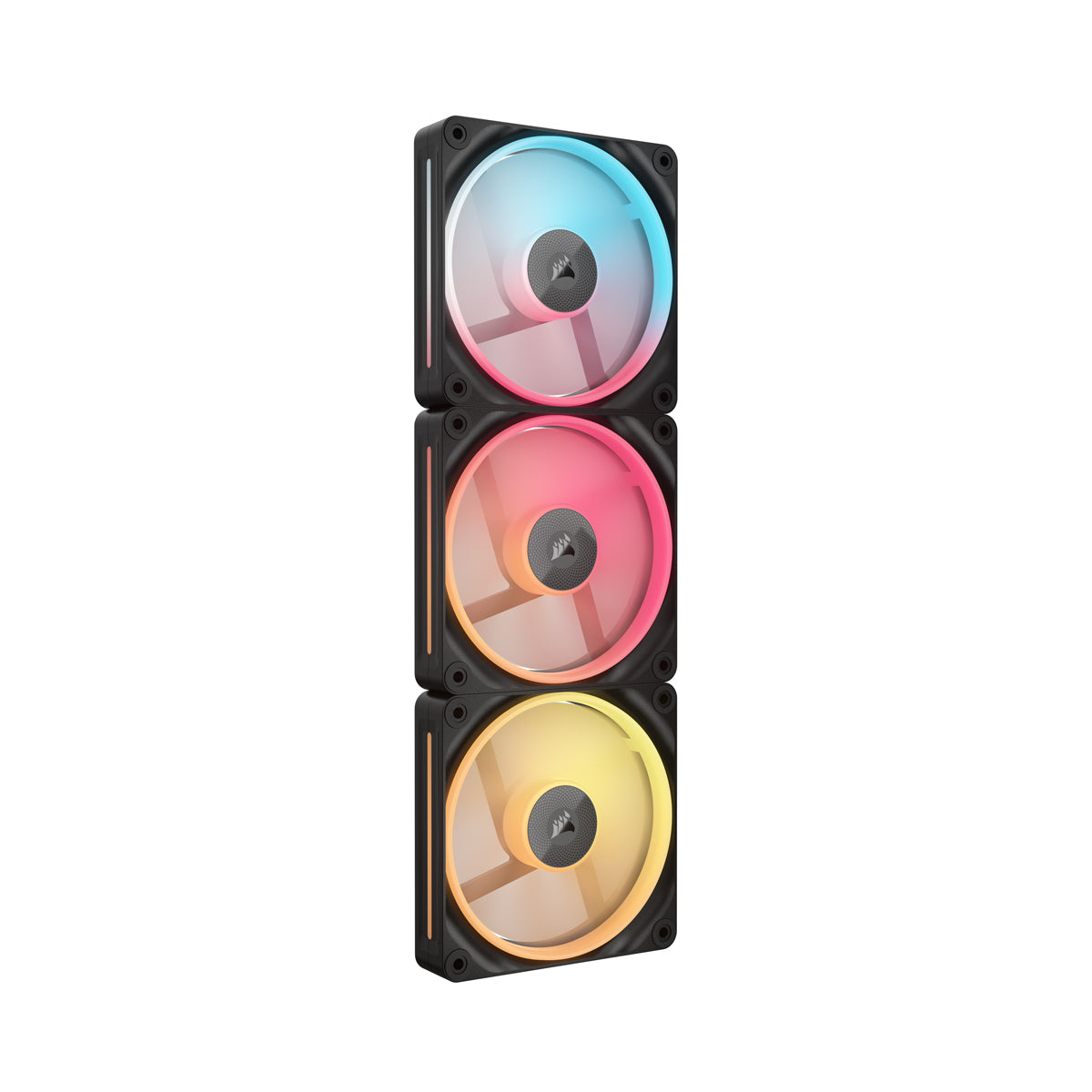 CORSAIR LX-R RGB Series, iCUE LINK LX120-R RGB, 120mm RGB Fan, Triple Fan Kit