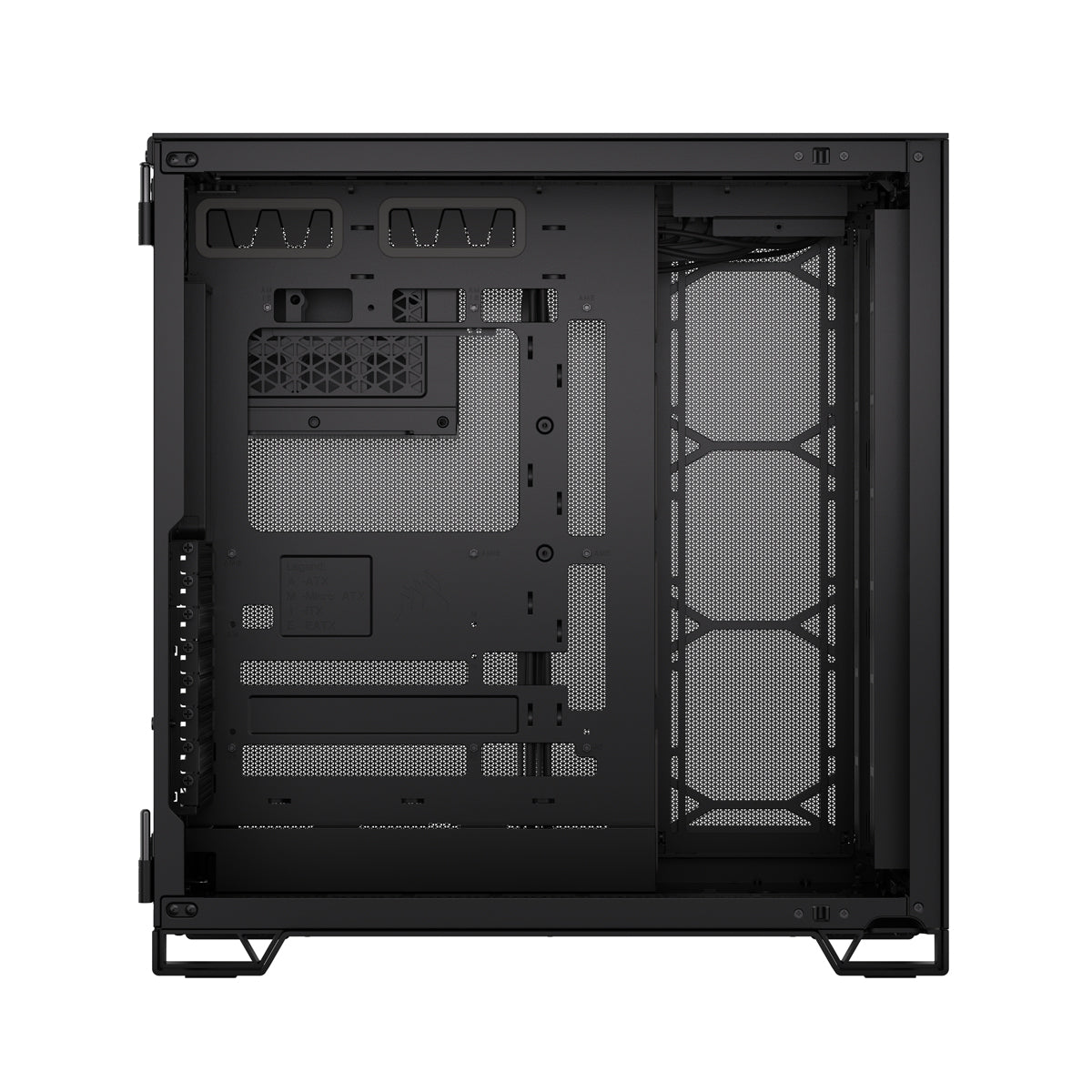 CORSAIR 6500D Airflow Tempered Glass Mid-Tower, Black