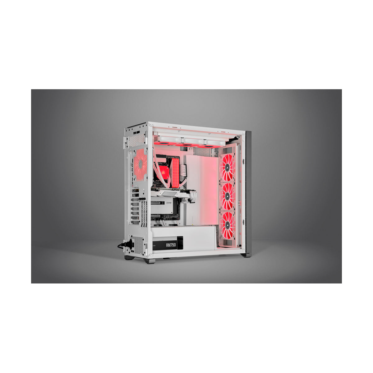 CORSAIR ML140 LED ELITE WHITE MAGN.RED