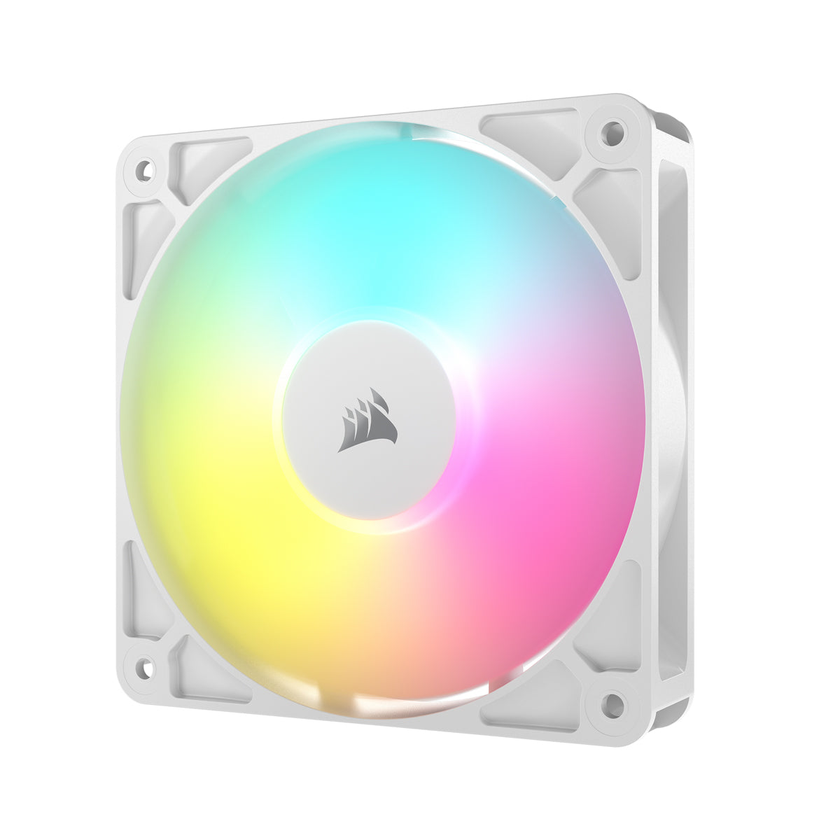 CORSAIR RS120 ARGB White, 120mm ARGB Fan, Single Pack