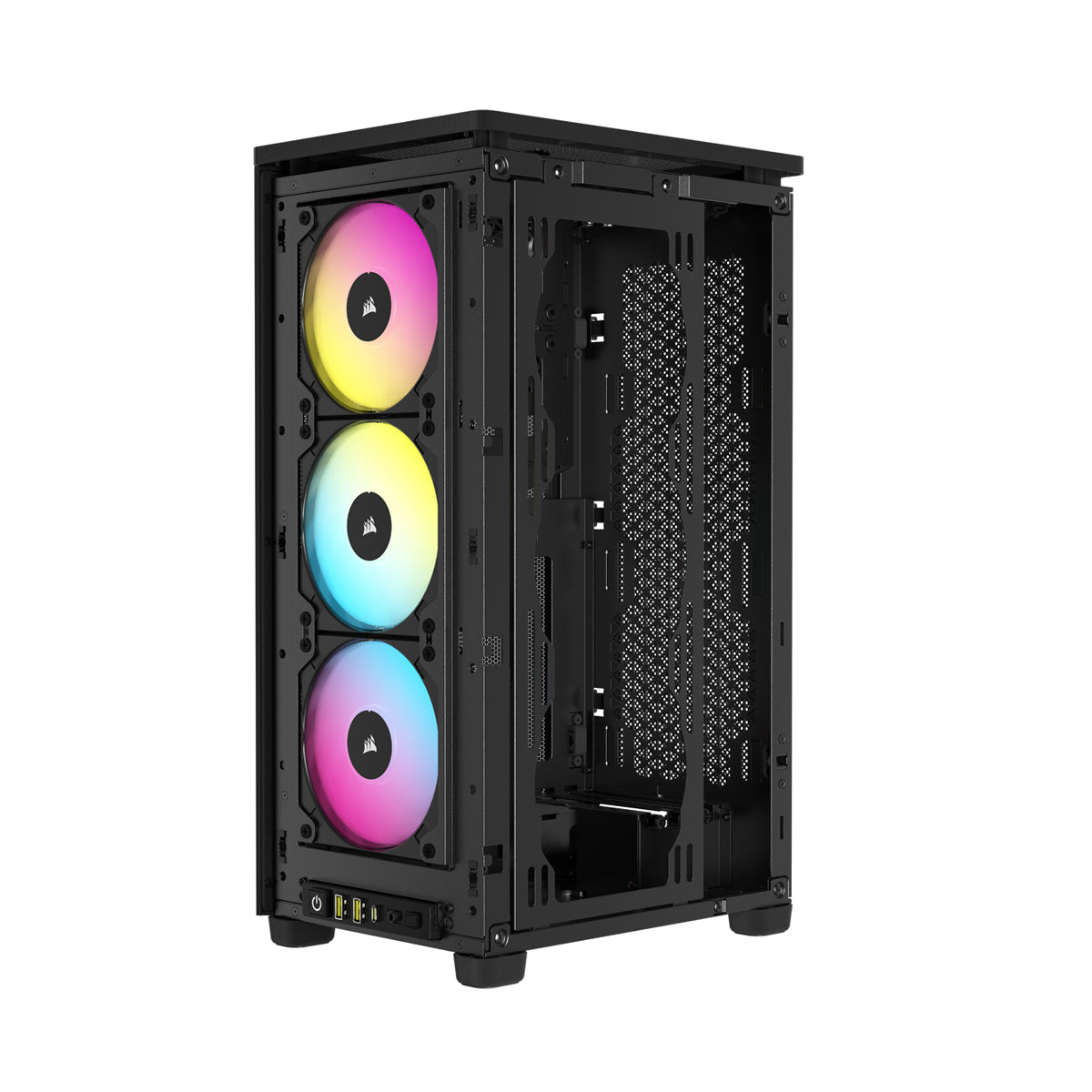 CORSAIR iCUE 2000D RGB AIRFLOW Mini-ITX Case, Black
