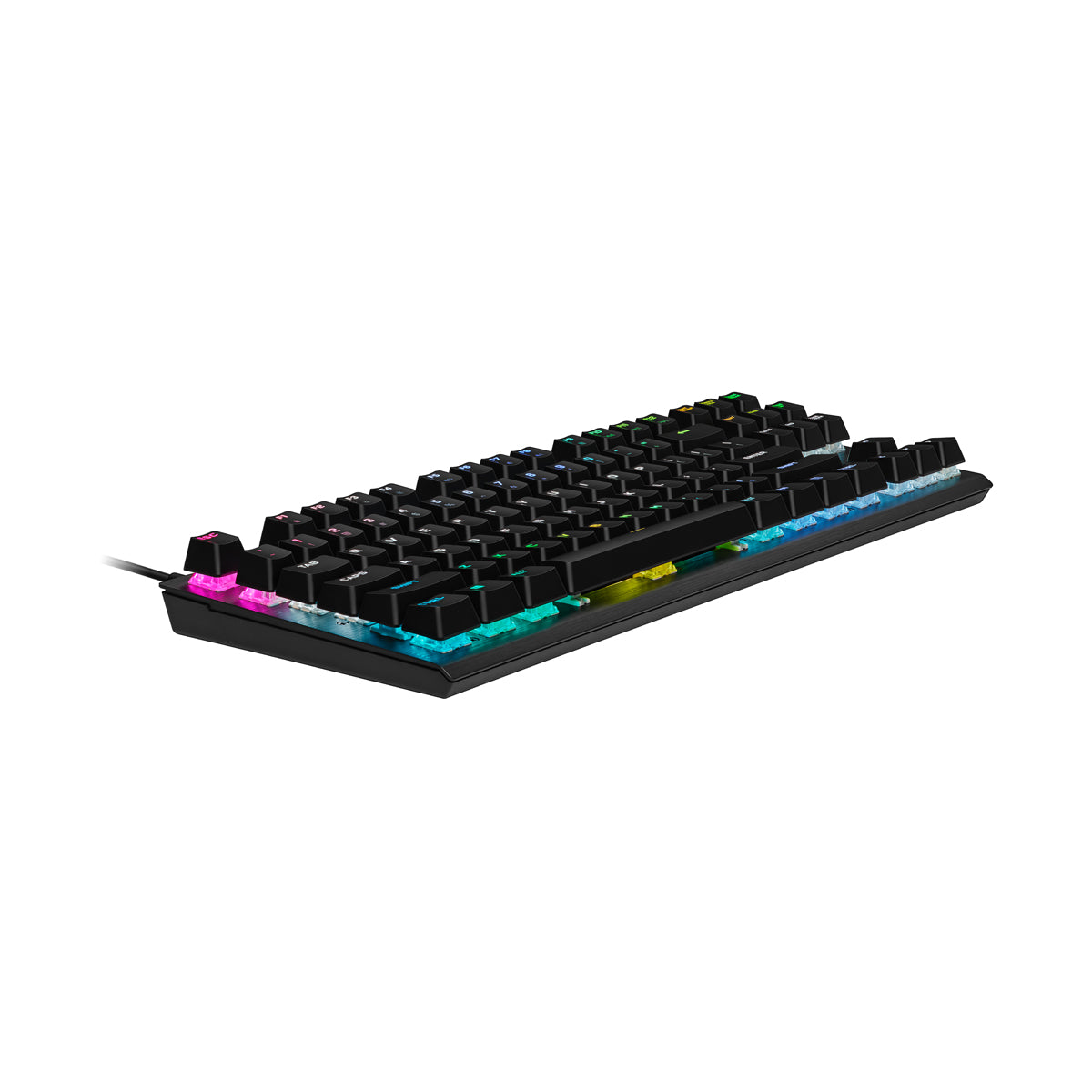 CORSAIR K60 PRO TKL RGB Optical-Mechanical Gaming Keyboard, Backlit RGB LED, CORSAIR OPX, Black
