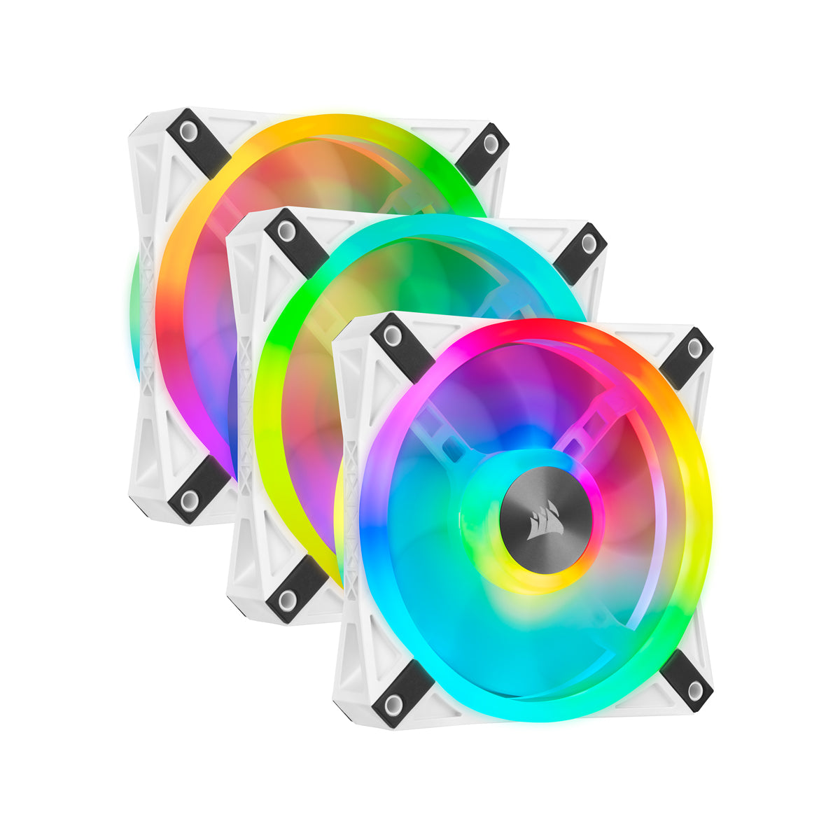 CORSAIR QL120 RGB White Single Pack