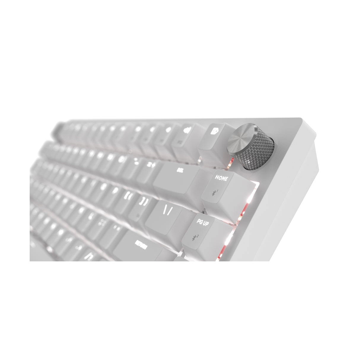 Tastiera gaming meccanica CORSAIR K65 PLUS WIRELESS 75% RGB per MAC e PC - Bianco brina