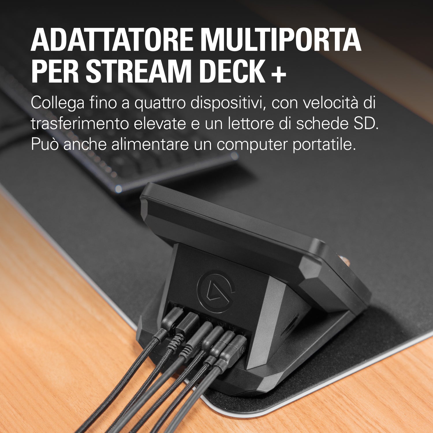 Elgato Adattatore Multiporta per Stream Deck +