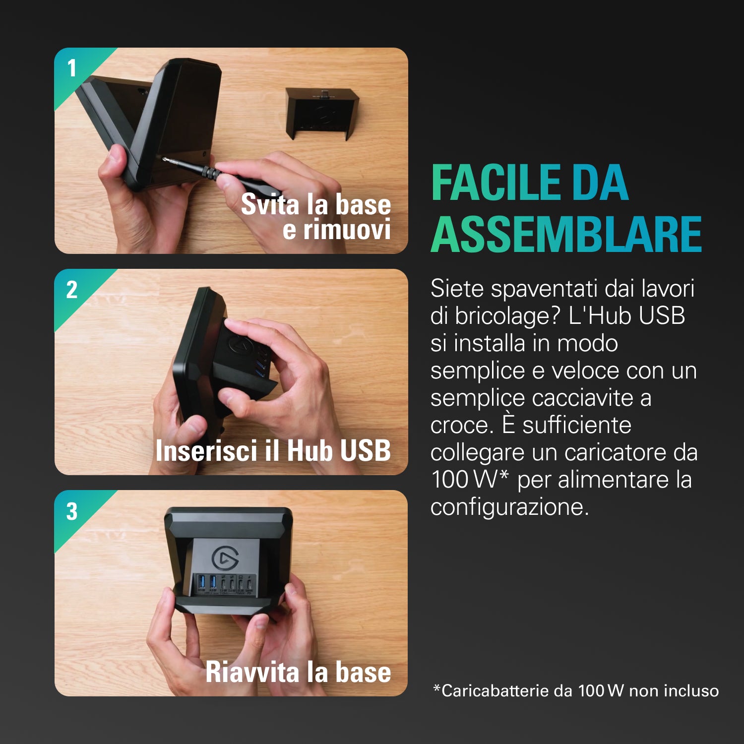Elgato Adattatore Multiporta per Stream Deck +