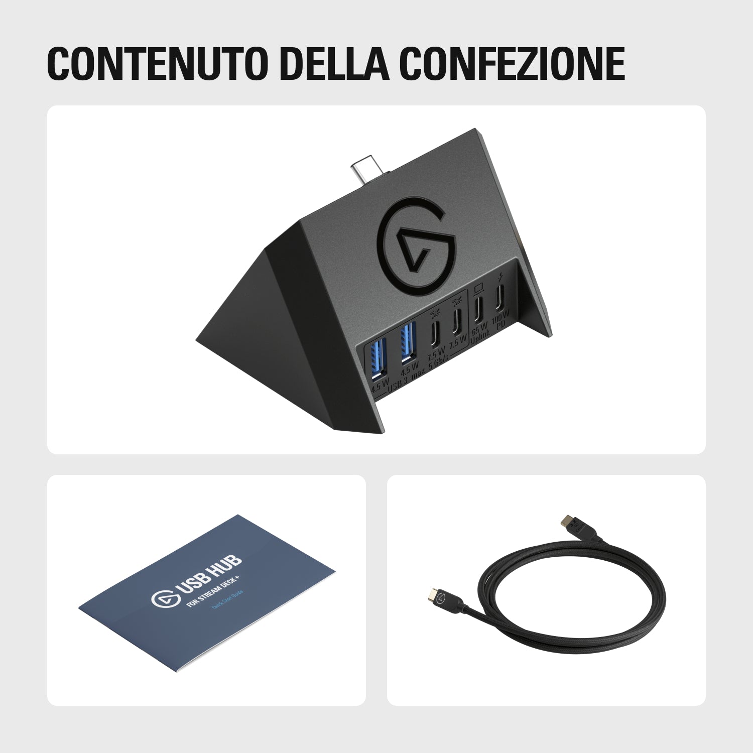 Elgato Adattatore Multiporta per Stream Deck +