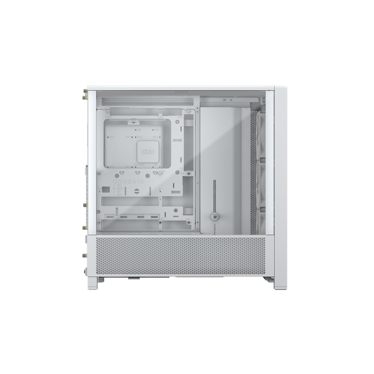 CORSAIR FRAME 4000D RS Mid-Tower, White