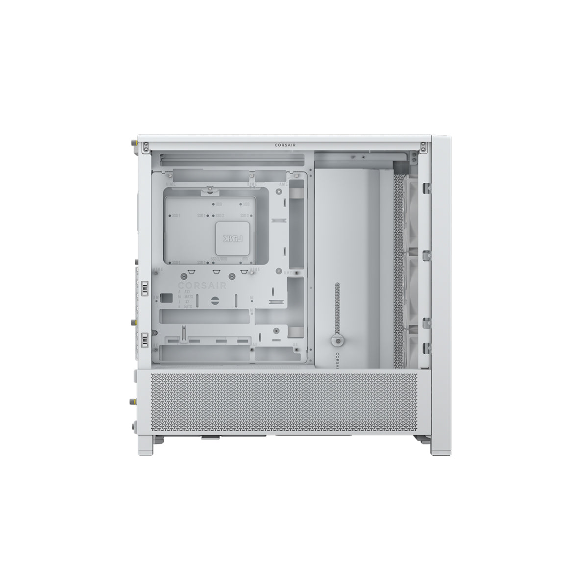 CORSAIR FRAME 4000D RS Mid-Tower, White