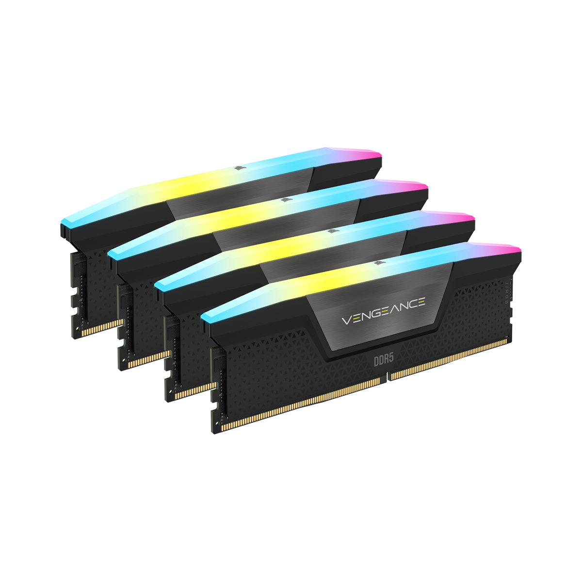 CORSAIR VENGEANCE RGB DDR5 64GB (2 x 32GB) DDR5 6000 CL40-40-40-77 1.35V Intel XMP & AMD EXPO - GREY