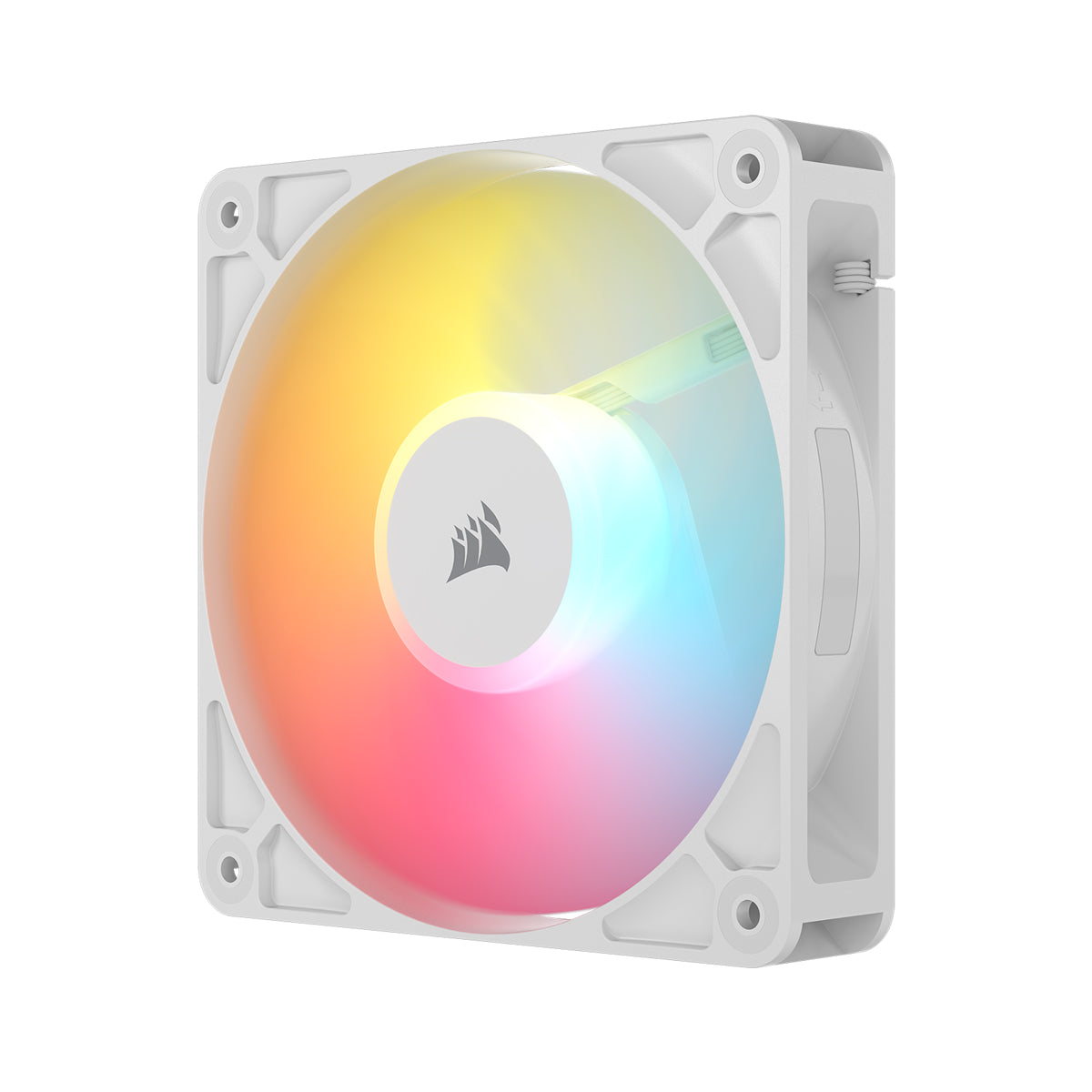 CORSAIR RS120-R ARGB White, 120mm ARGB Fan, Triple Pack