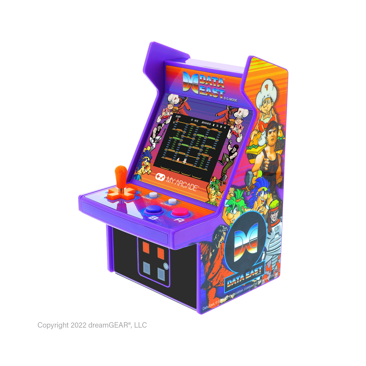 MICRO PLAYER 6.8" DATA EAST BURGER TIME